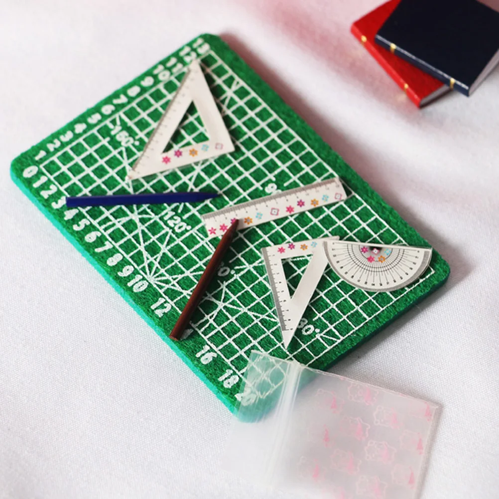 5 шт. мини-линейка разделочная доска кукольный домик пол миниатюры ремесла