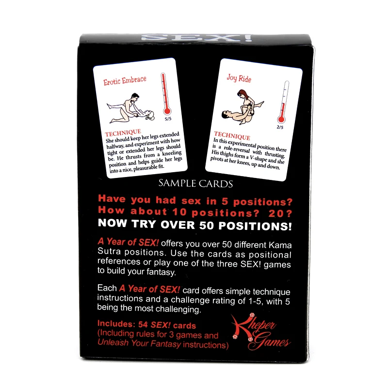 1 комплект секс-игры для пар эротическая игрушка взрослых открытки секса Эротика