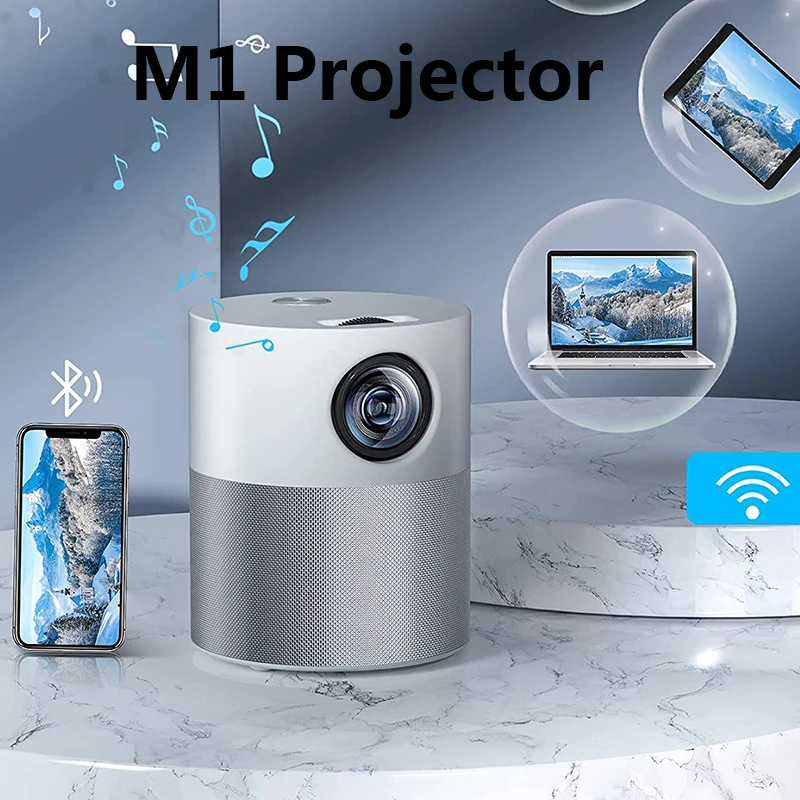 

Умный мини-проектор M1 с поддержкой Wi-Fi, HD, 1080P
