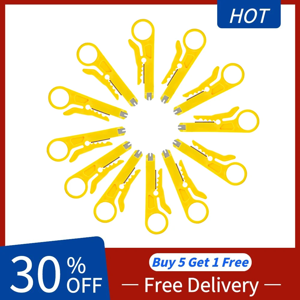 

12/5/1pcs Wire Stripper Knife Crimper Pliers Crimping Tool Cable Stripping Wire Cutter Multi Tools Cut Line Pocket Multitool