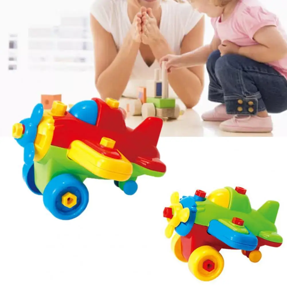

Construction Train Toys Burrs-free Cute Smallest Details Disassembly Racing Car Toy