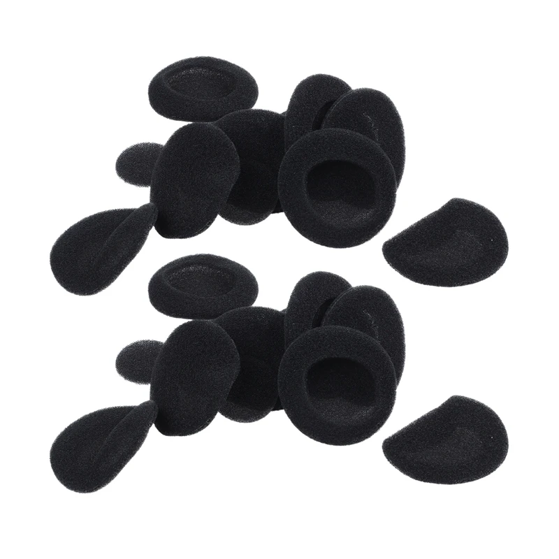

20 шт., мягкие губки для наушников, 5,5 см и 5 см