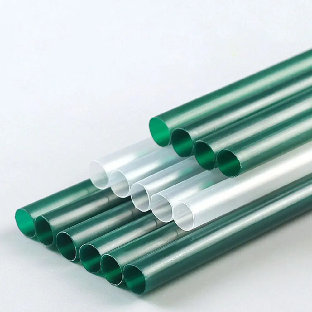 

Bpa Free Disposable Plastic Straws Milkshake Wide Boba Bubble Tea Drinking Straws Long Individually Wrapped Drinkware Bar Tools