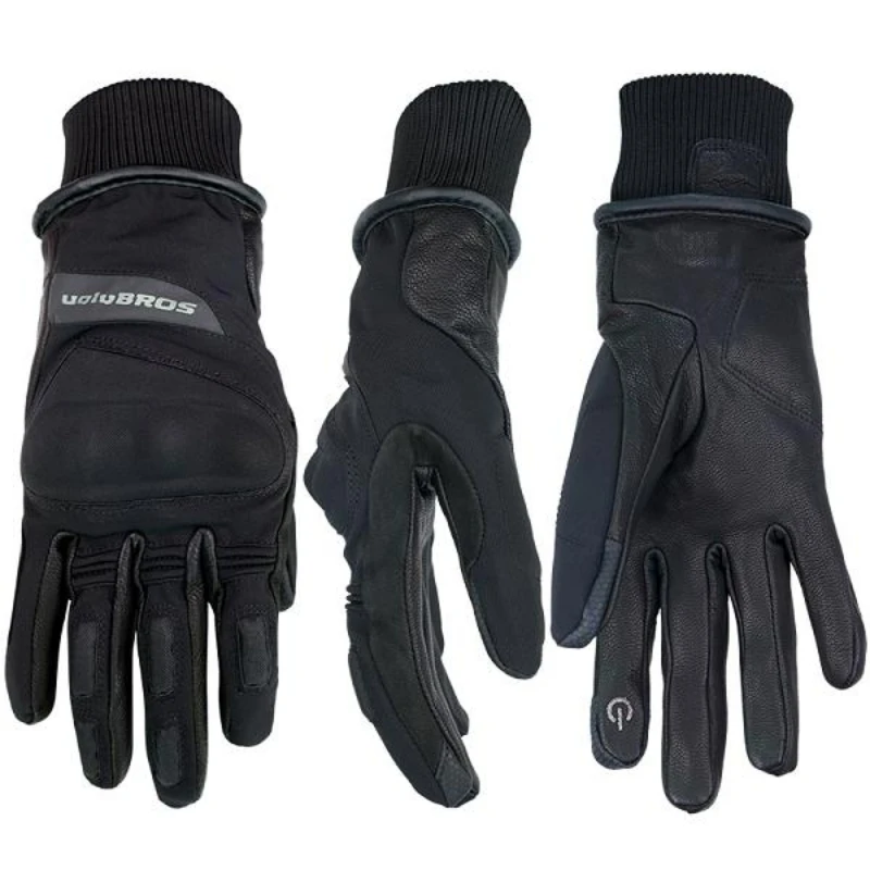 UglyBROS осенние и зимние мотоциклетные перчатки для верховой езды флисовые