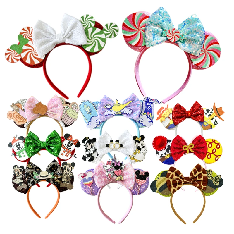 Повязка для волос с изображением Микки Мауса