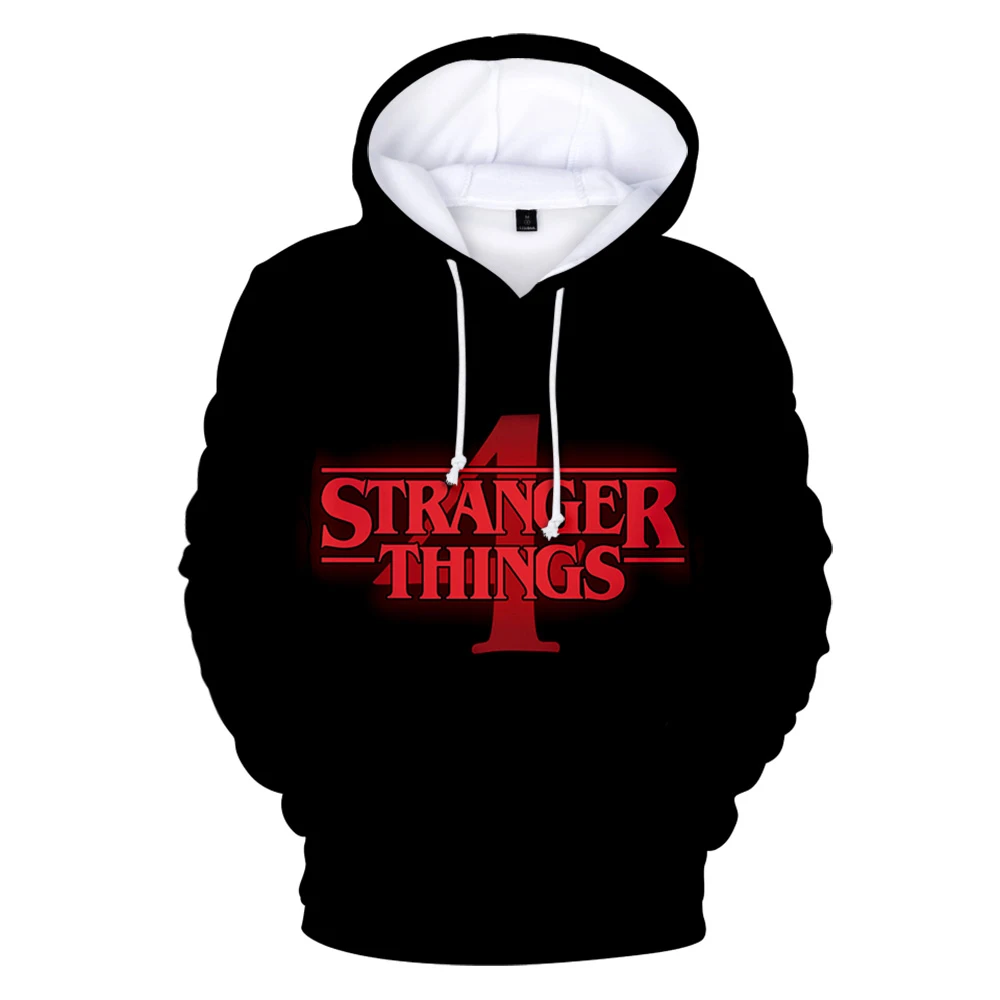 

New Stranger Things Hoodies Children Boys Girls Sweatshirts Harajuku Hooded Sweatshirt Kids Children Hoodie Oversized