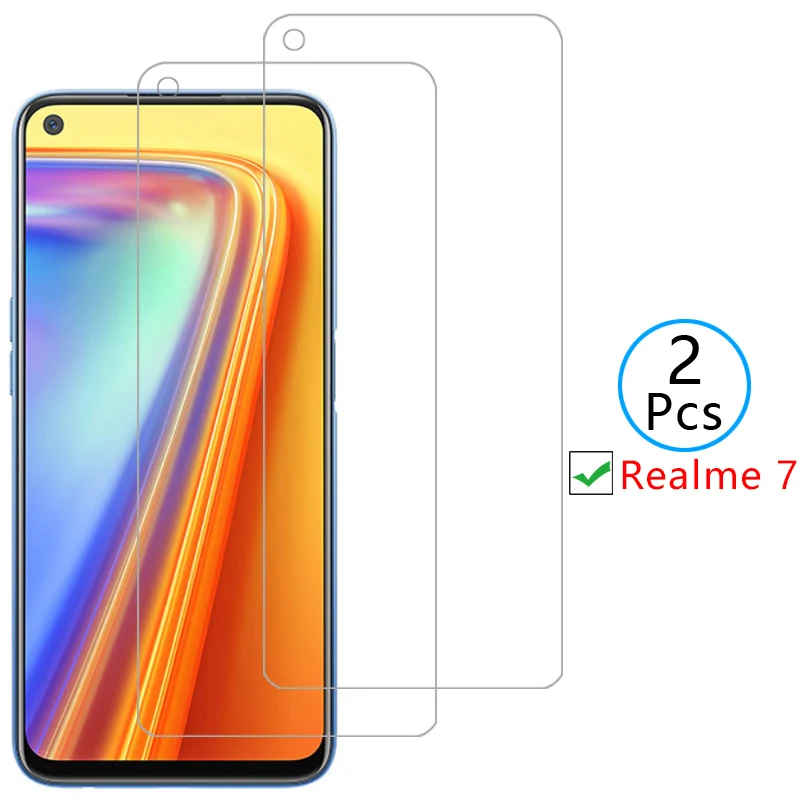 

screen protector for realme 7 4g 5g protective tempered glass on realme7 film realmi realmi7 reame relme ralme real me mi realmy
