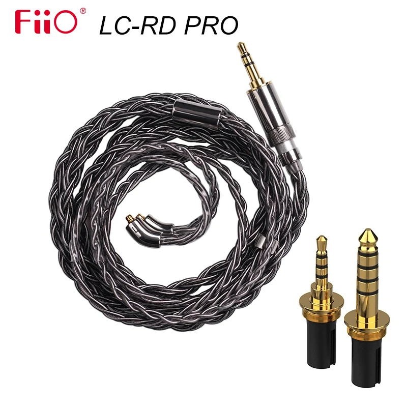 

FiiO LC-RD Pro headphone MMCX cable High-Purity Pure Silver swappable plug Earphone Cable for FiiO FH9/FD7/FH3/Shure/Westone