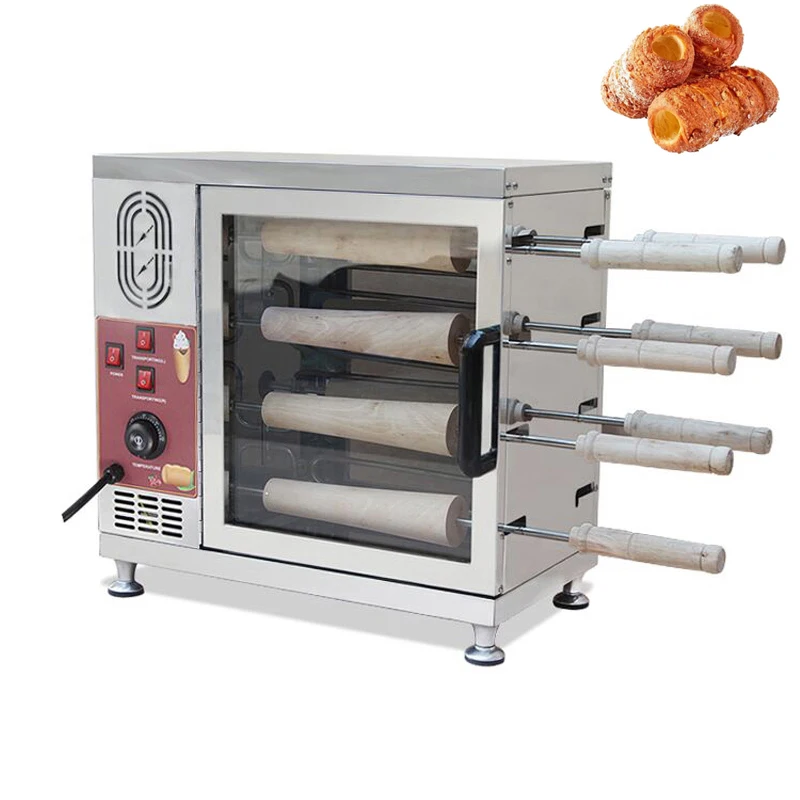 

Hungary Chimney Bread Roll Machine Chimney Cake Donut Bakery Oven Machine