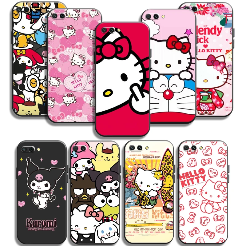 

TAKARA TOMY Hello Kitty Phone Cases For Huawei Honor P30 P40 Pro P30 Pro Honor 8X V9 10i 10X Lite 9A Funda Soft TPU Back Cover