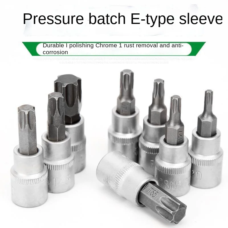 

8Pcs 1/4" Bit Socket T8 T10 T15 T20 T25 T27 T30 T40 Hex Torx Screwdriver Bits Tools Set Kit 38MM