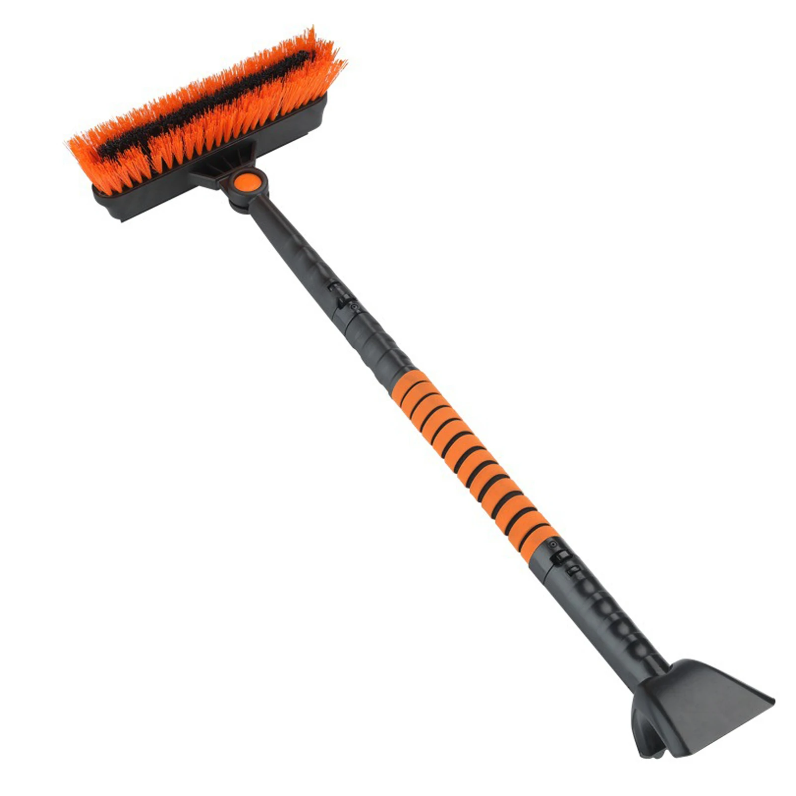 

Раздвижная щетка для чистки автомобиля, набор для снега, зимняя многофункциональная автомобильная щетка для удаления снега на ветровом сте...