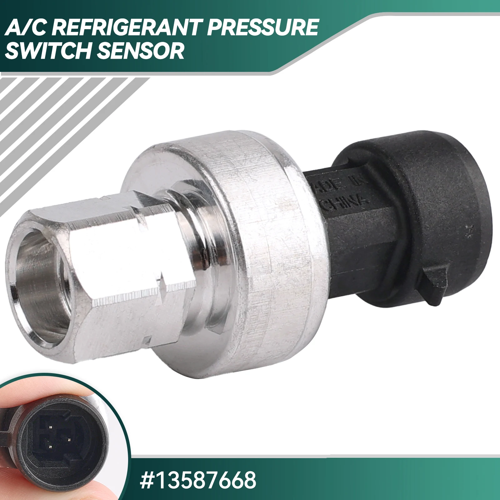 Датчик давления кондиционера для Vauxhall Opel ASTRA G H ZAFIRA A MERIVA CORSA C D VECTRA Ford 13587668 22634172