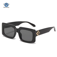 teenyoun new square sunglasses luxury brand fashion square glasses punk and versatile multi color su