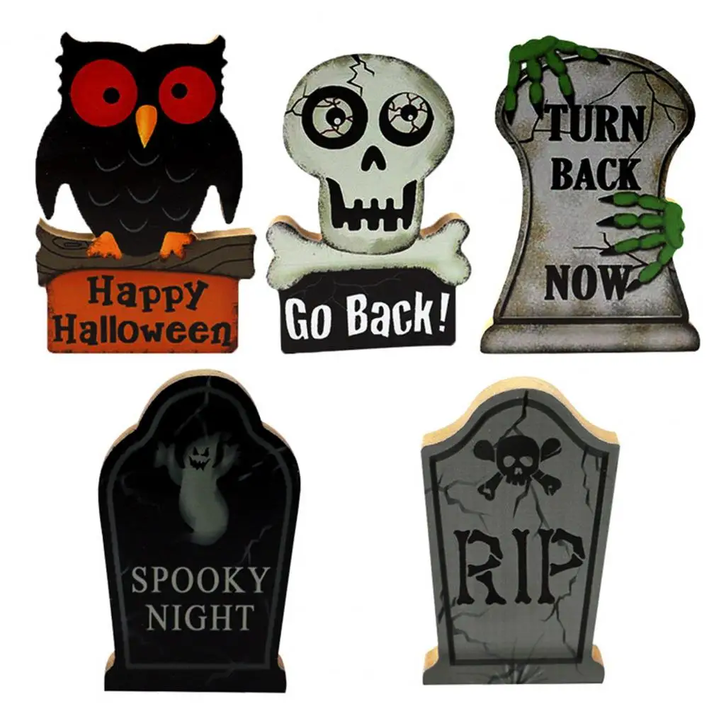 

Легкий, 1 комплект, практичный экологически чистый надгробие для Хэллоуина, привлекательное украшение для Хэллоуина
