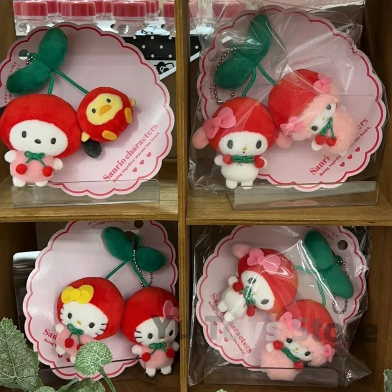 Sanrio Hello Kitty Kawaii This Home Весенняя вишня Kuromi нефрит Guigou пудинг собака Meileti плюшевая