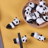 new home hotel creative beautiful cutlery stand chopsticks holder ceramic panda