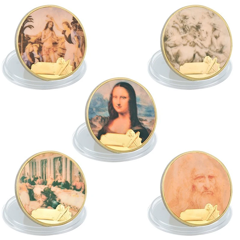 

Коллекционные монеты Да Винчи