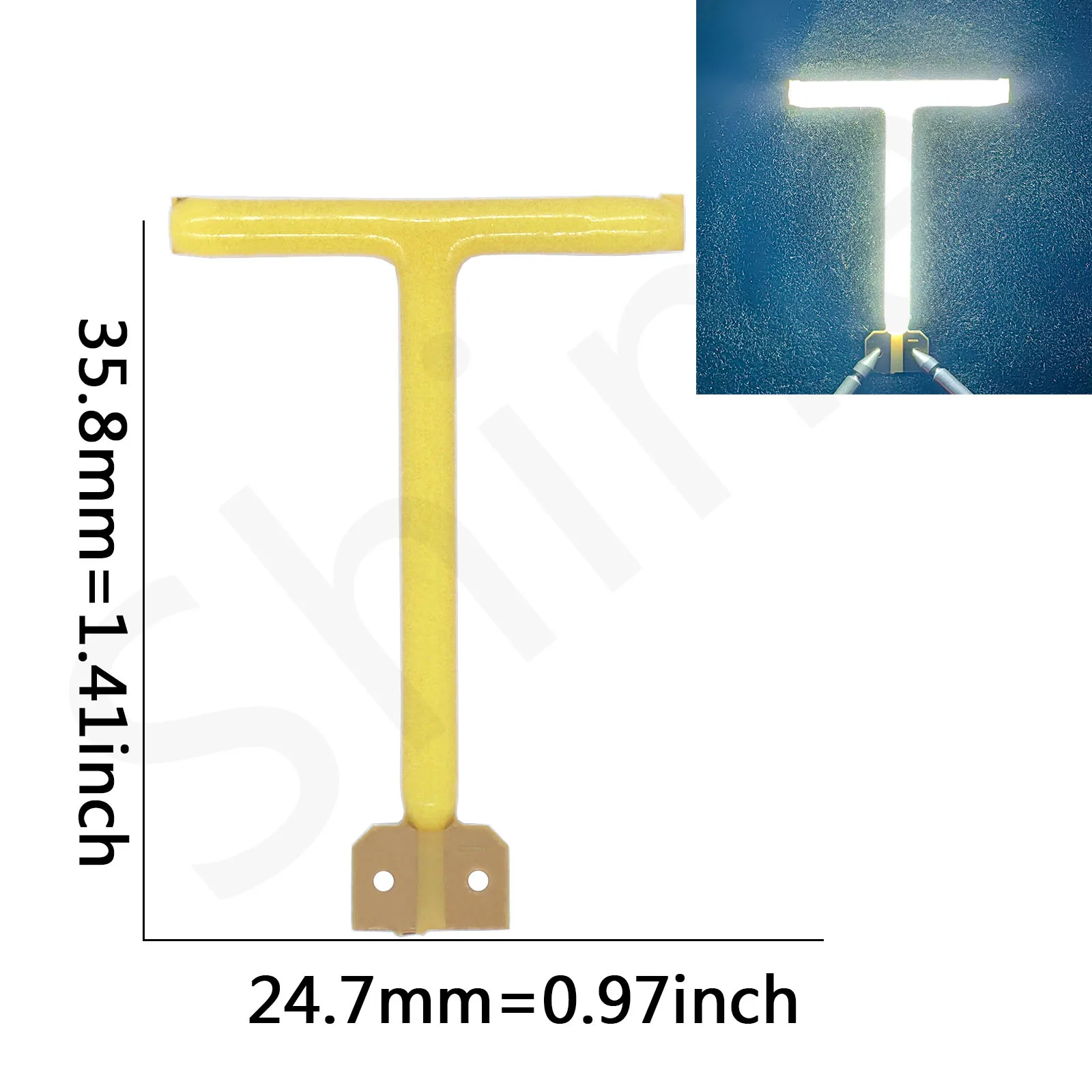 

Светодиодная гирлянда из букв DT&ZM белая