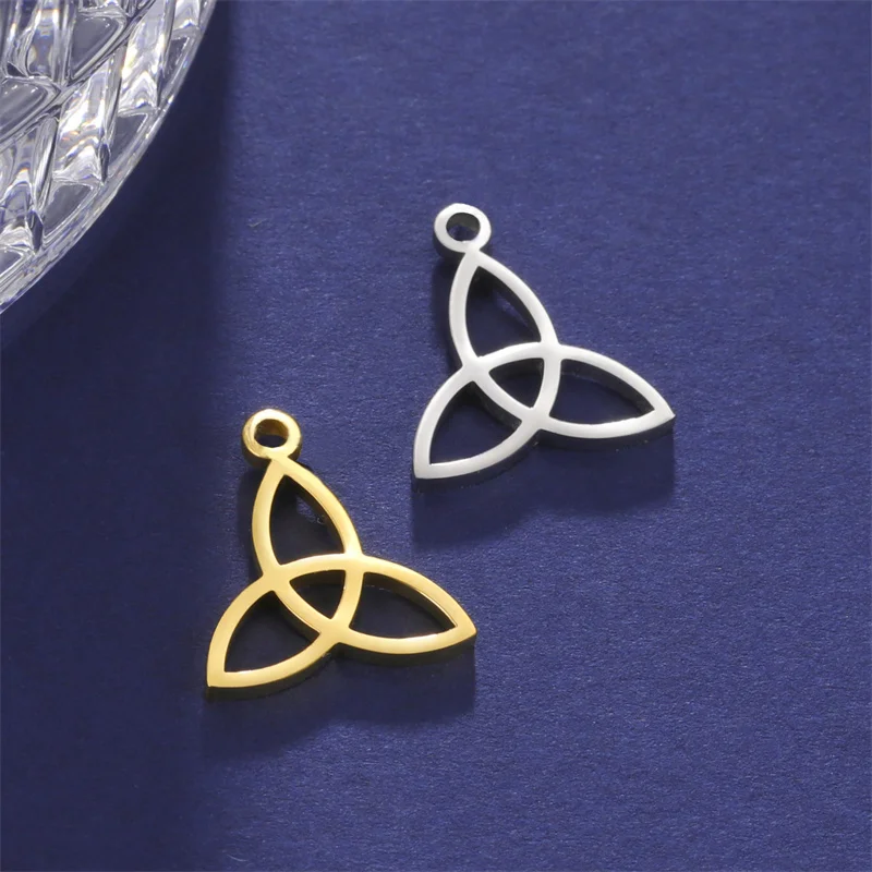 

5pcs/Lot Stainless Steel Geometric Charms For Jewelry Making DIY Handmade Pendants Accessories Wholesale