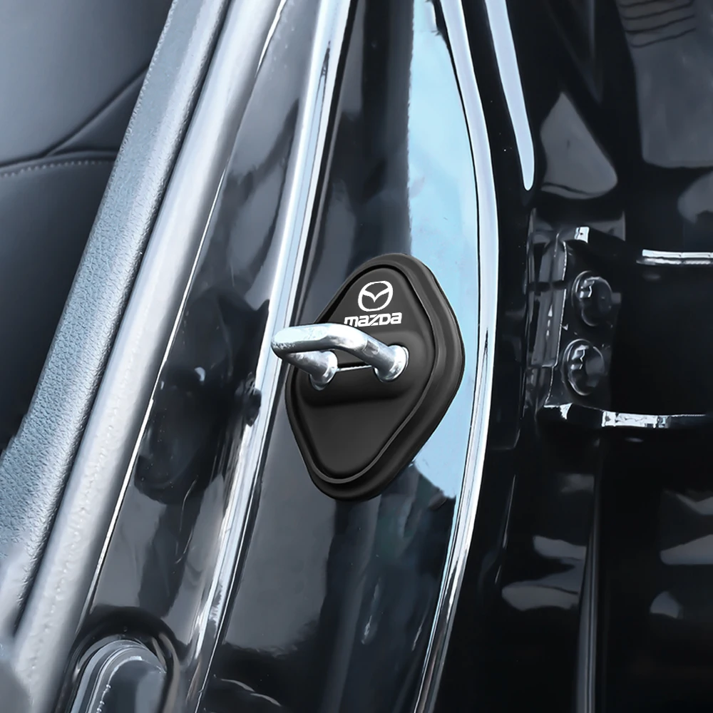 Фото Комплект из 4 силиконовых накладок для защиты замков дверей Mazda 3 BK, 6 GH, CX-5, CX30, MX-5 2, 5, CX-3 GJ, GL, CX-8 MS, RX-8 №5