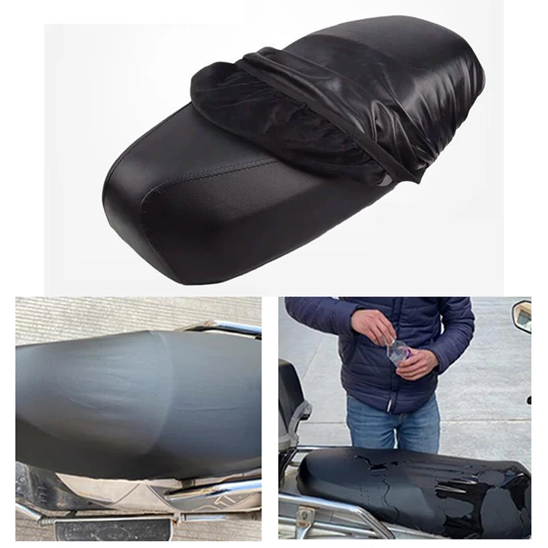

Electric Vehicle Cushion Cover High Elasticity Universal Rain Cover Motorcycle Pedal Plus Velvet Double-sided Universal Coverr
