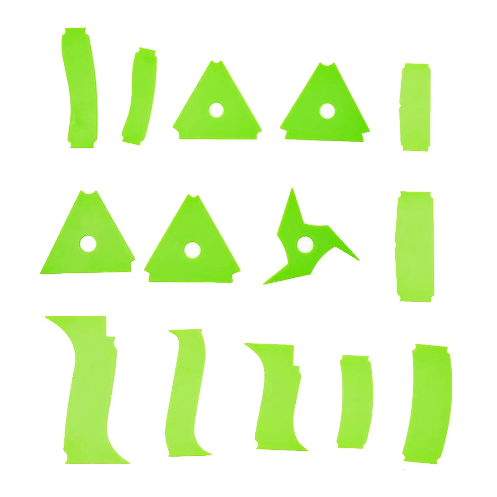 14x керамические ребра практичный инструмент для формирования керамики