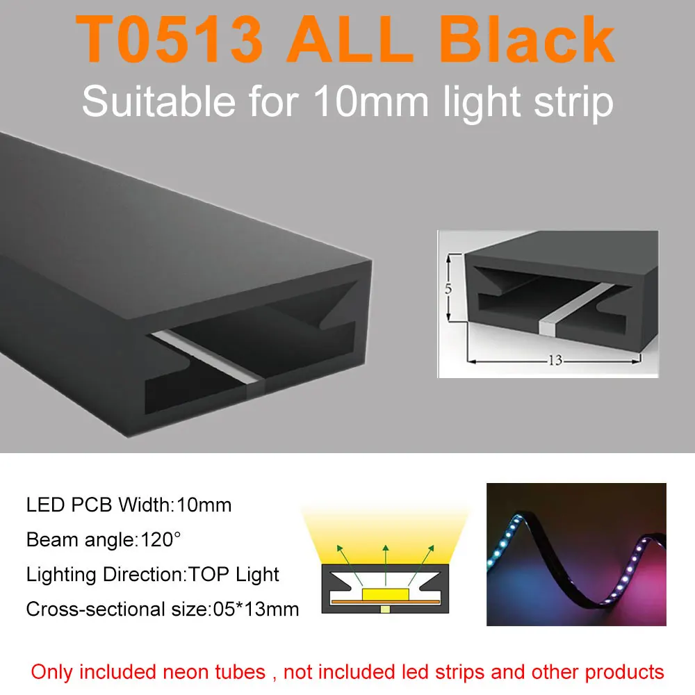 

Неоновая силиконовая трубка LMODA RGB 1-5 м