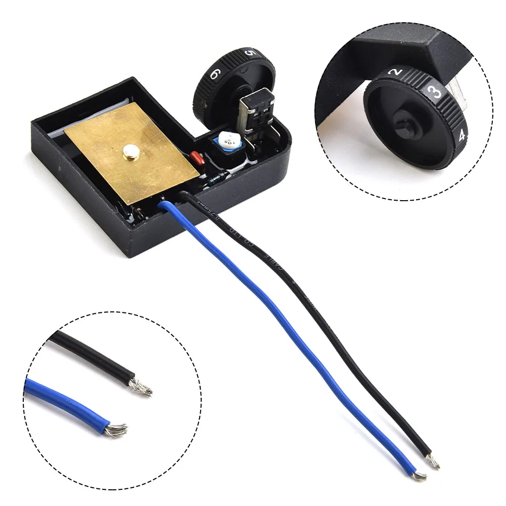 

Tool Parts Speed Controller Plastic+Metal Switch Governor Fit 6 Gears For Adjustable For 180 230 Polishing Machine Electric Tool
