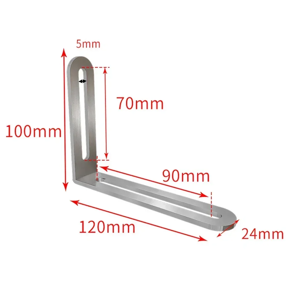 Домашний угловой кронштейн угловая подставка нержавеющая сталь 90-градусная