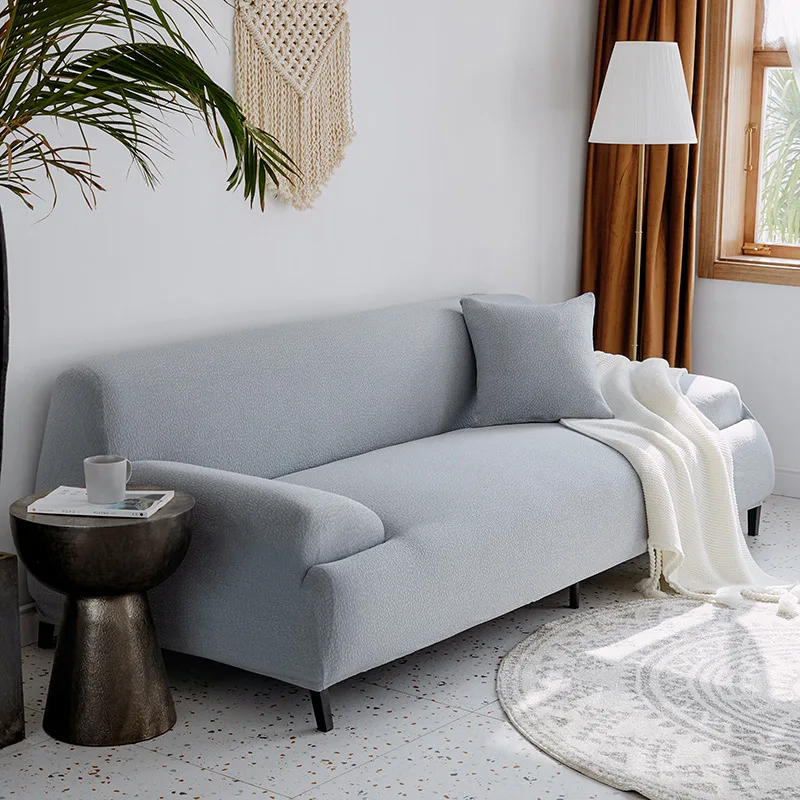 

Thicken All-inclusive Elastic Sofa Cover For Living Room Seersucker Non-slip Couch Cover Stretch Sofa Jacquard Furniture Slipcov