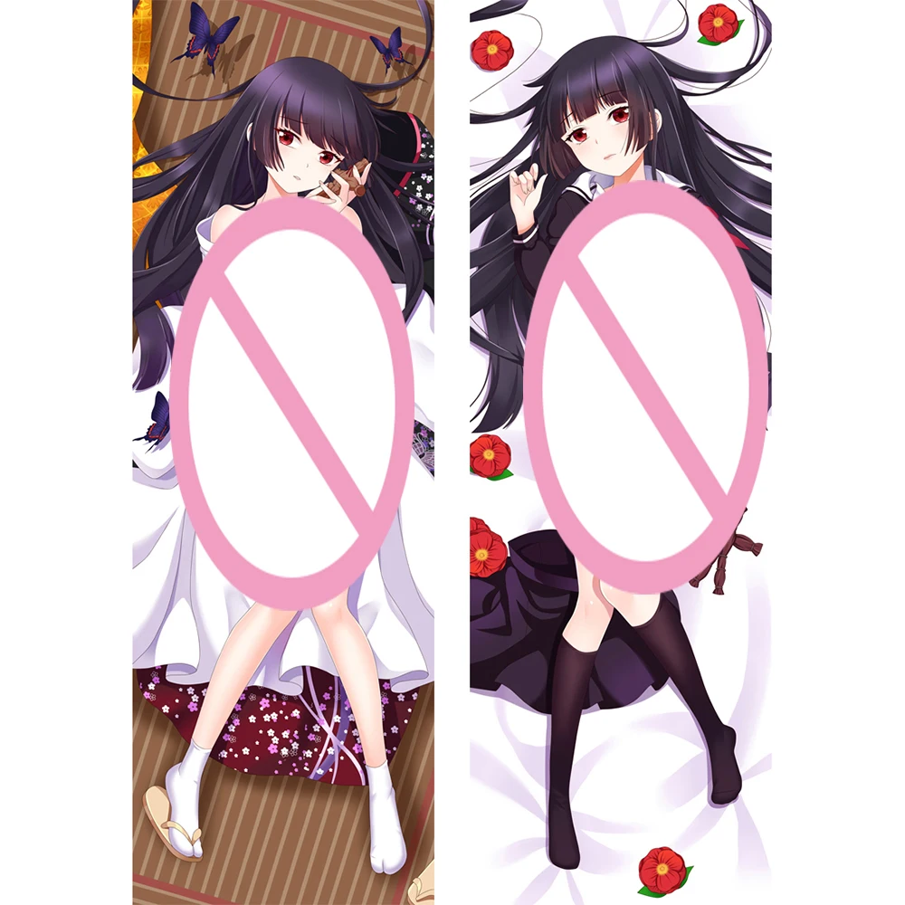 

Anime Hell Girls Enma Ai Pillow Case Cosplay Dakimakura Home Bedding Pillowcase Hugging Body Pillow Cover Otaku Gifts