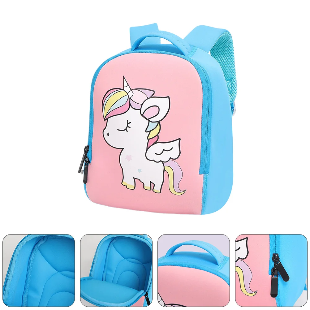 

Kids Backpack Outdoor Schoolbag Animal Storage Kindergarten Organizer Cute School Lovely Blue