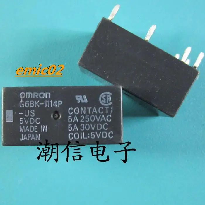 G6BK-1114P-US-5VDC