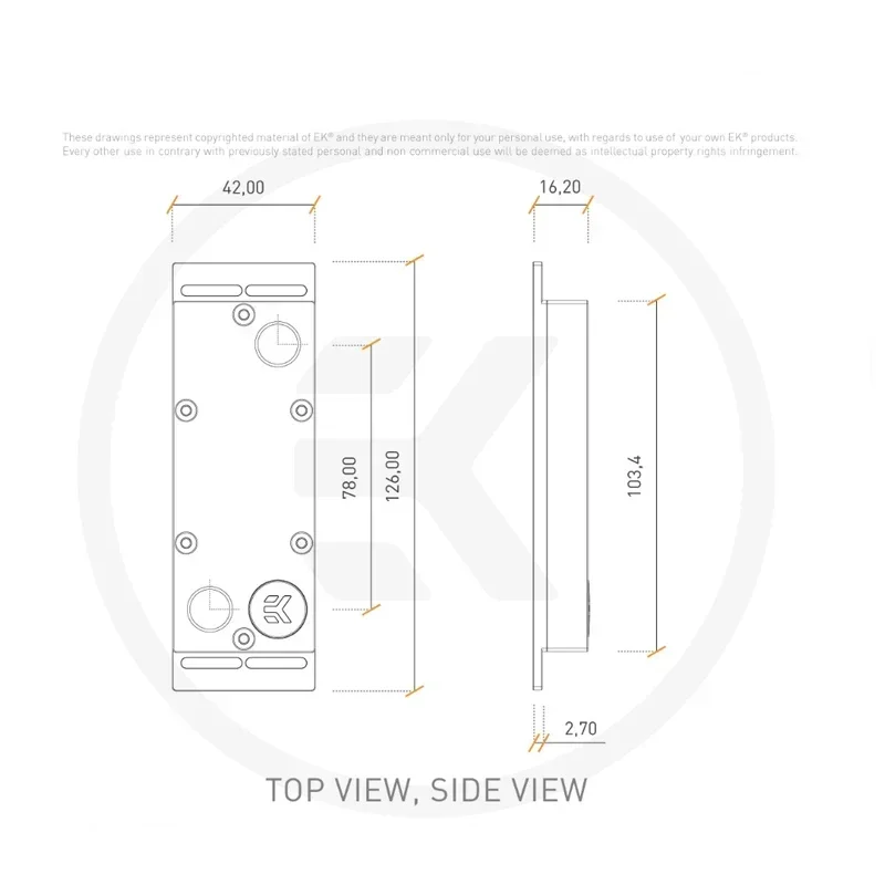 Фото Memory Cold Head EK-RAM Dominator x4 CSQ — NICKEL PLEXI Прозрачный запас №4