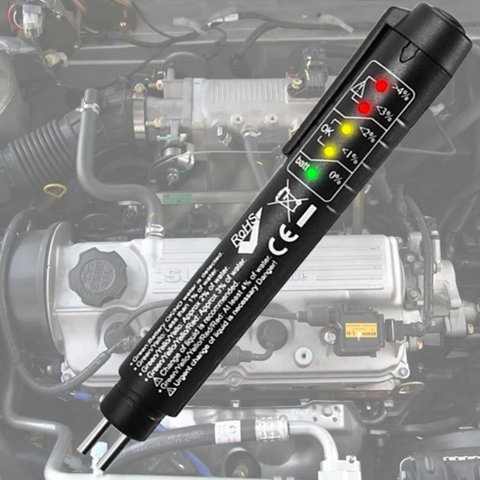 

Oil Quality Check Pen Universal Brake Fluid Tester Car Brake Liquid Digital Tester Vehicle DOT3 DOT4 Automotive Testing Tool