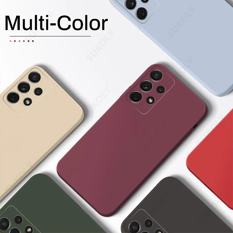 

Новый оригинальный мягкий чехол из жидкого силикона для Samsung A51 A50 S10 S8 S9 S20 S21 FE S22 Plus Ultra S10E A71 A70 A31 A52 A72 A32