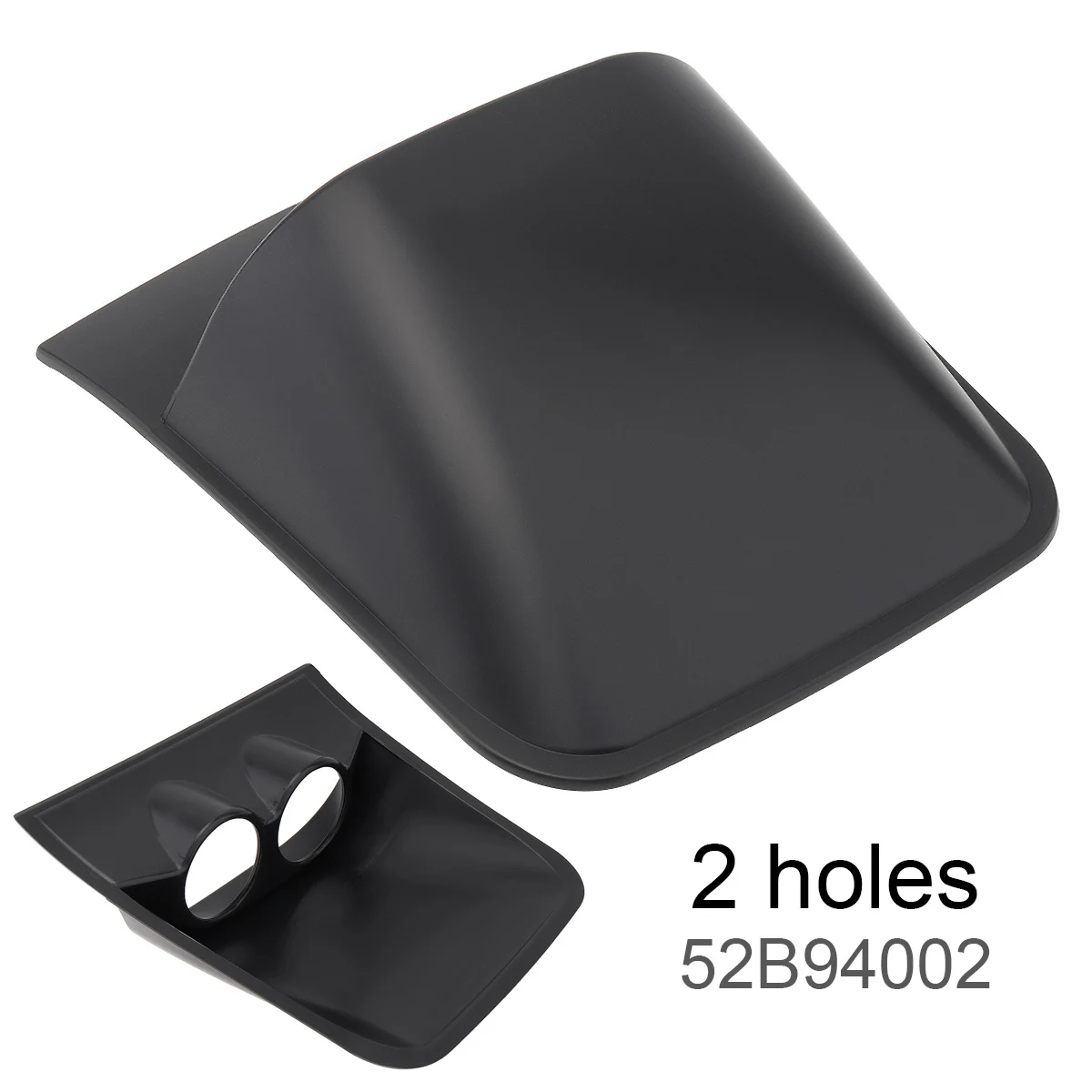 

2inches 52mm double Holes Dash Dashboard Auto Car Gauge Cup Holder durable and practical Black Cover Car Instrument Mounts