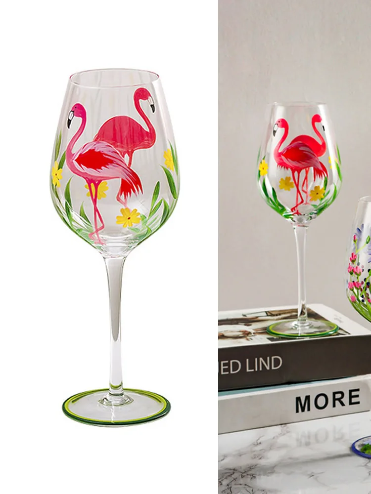 

6 шт./набор, бокалы для вина ручной работы