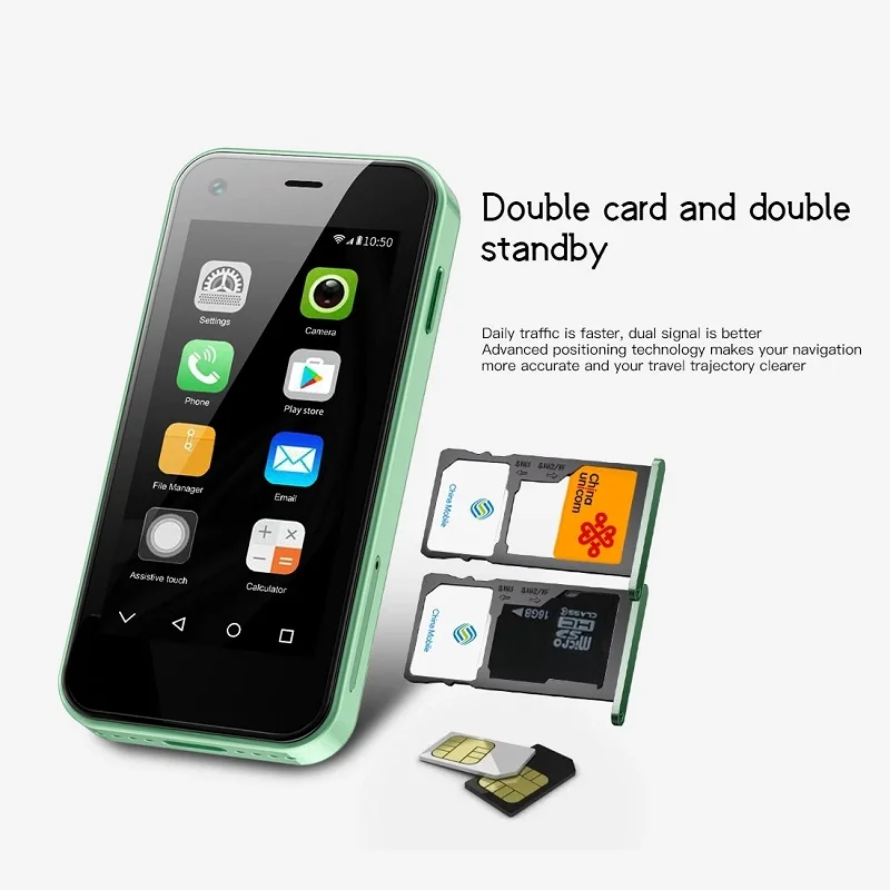 2022 Оригинальный сотовый телефон SOYES XS13 Mini Android 3D стекло две SIM-карты Google Play милый