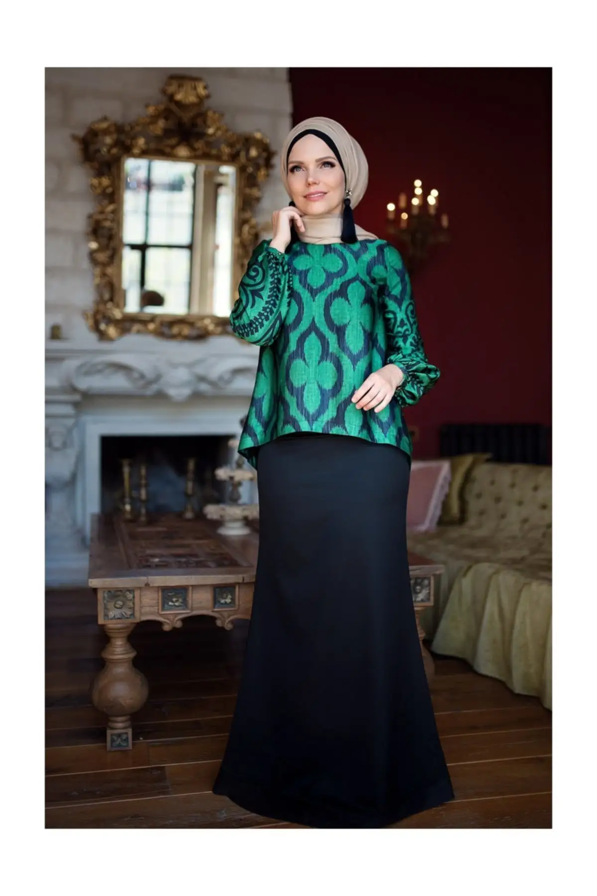 

Tulip Skirt Women Muslim Clothing Skirt 2021 Fashion