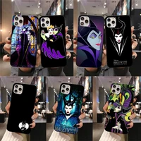 maleficent the witch phone case for iphone 13 12 11 pro mini xs max 8 7 plus x se 2020 xr cover