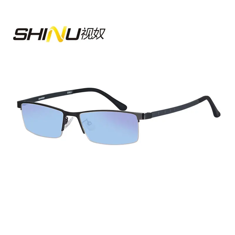 SHINU-Gafas de Color verde y rojo para hombre, lentes correctoras para daltónicos, con desperfectos para la visión y la fatiga del Color