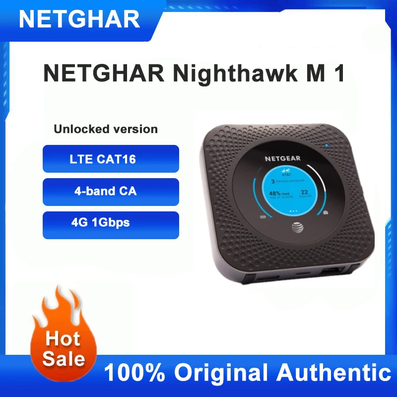 Original Unlocked Europe Version Netgear Nighthawk M1 4GX Gi