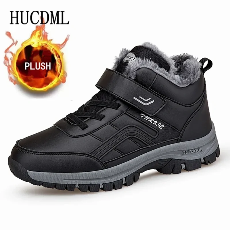 

Outdoor Mens Shoes Army Men's Winter Boots Hiking Ankle Boots Plush Large Size Men Snow Boots Winter Outdoor Hiking Boots 39-48
