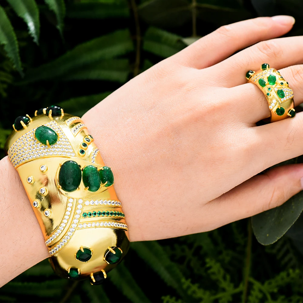 Siscathy комплекты ювелирных изделий из 2 предметов для женщин Саудовская Аравия