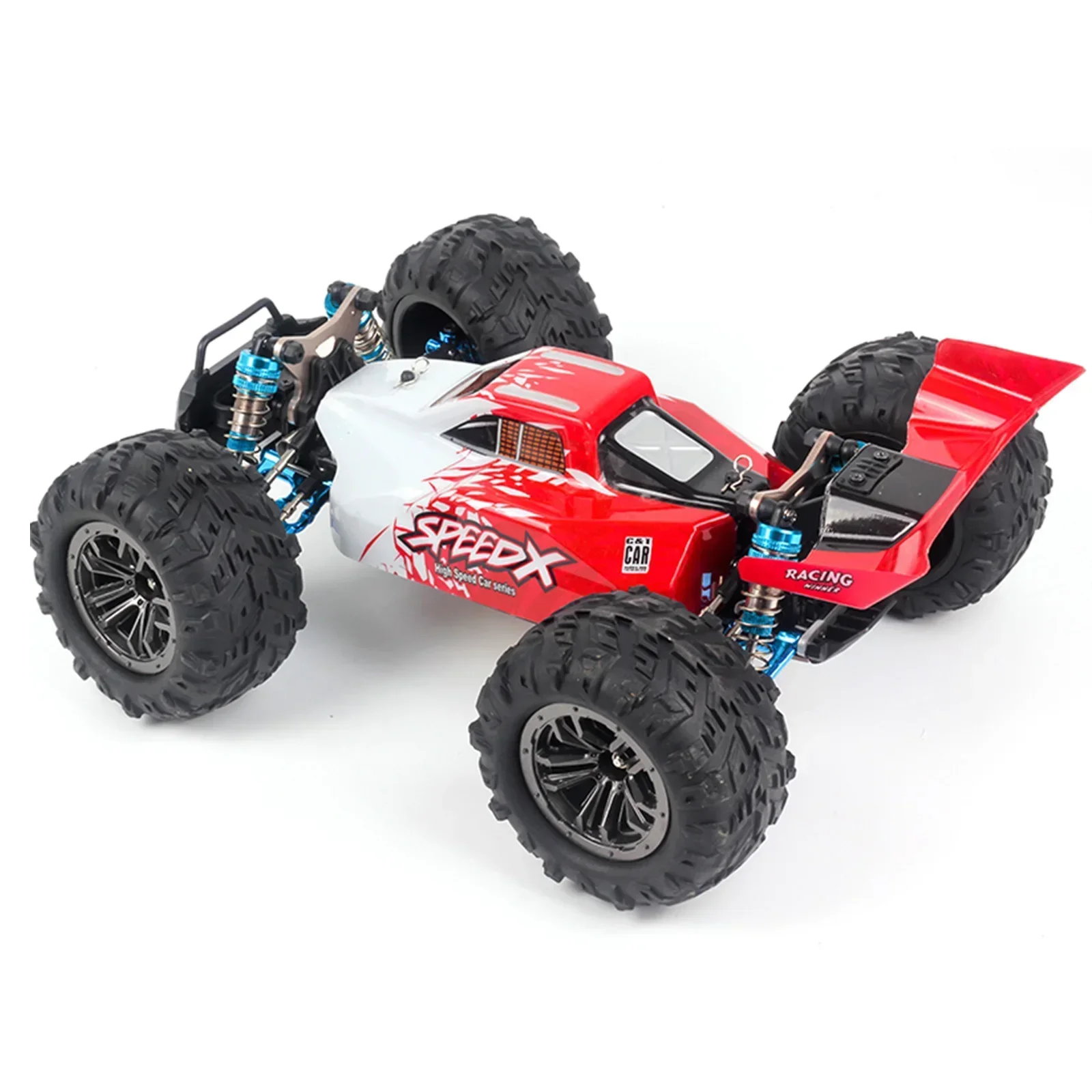 Фото XLF F17 Высокоскоростной автомобиль, масштаб 1/14, 70 км/ч, 2,4 ГГц, 4WD, внедорожный дрифт, металлический бесщеточный альпинистский внедорожник, рок-гусеничный автомобиль для подарка №1