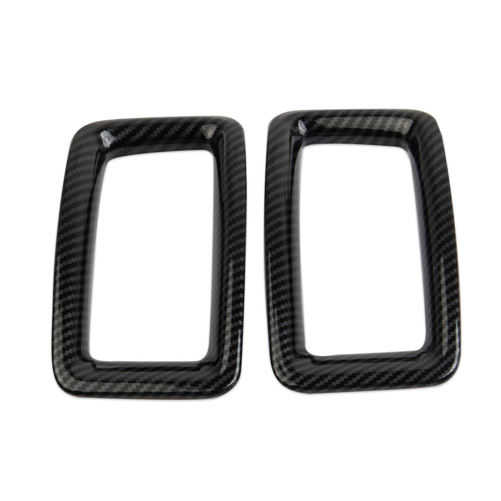 

Console Side Air Vent Outlet Cover Trim for Chevrolet Colorado GMC Canyon 2014-2022 Accessories ABS Carbon Fiber