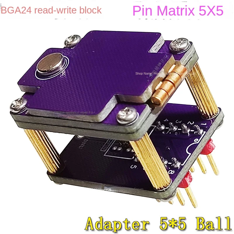 BGA24 Разъем для чтения и записи Чип тестирования автомобильного адаптера 5*5