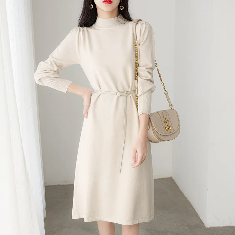 

High Quality 2023 Elegant Joint Design Women Dress Female Evening Party Autumn Winter Crop Top Clothes Casual Y2k Party Robe